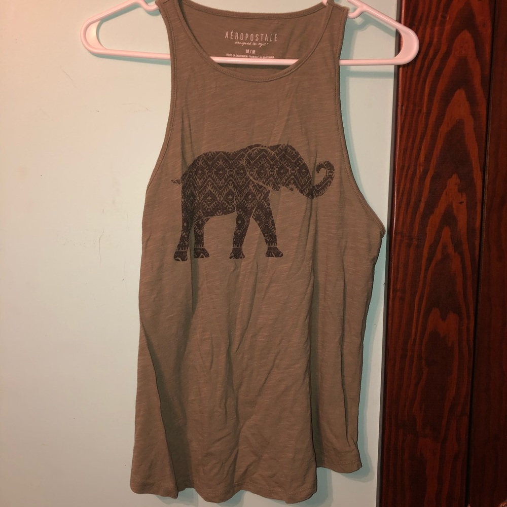 ✌️Last $$💧Aeropostale Elephant Print Tank